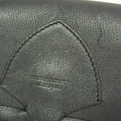 Burberry Satchel Women'S Leather Shoulder Bag Black