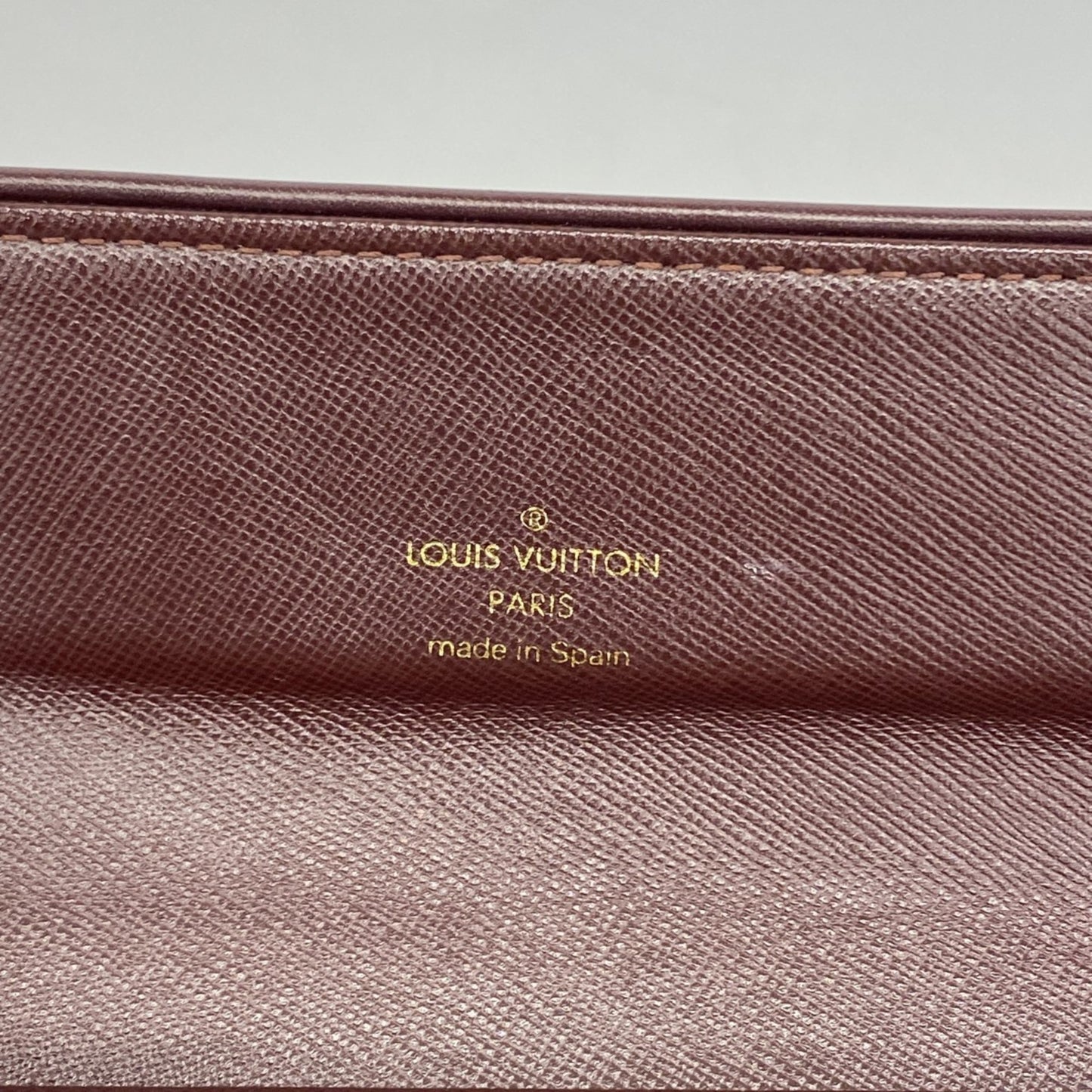 Louis Vuitton Monogram Mini Tri-Fold Wallet Porte Tresor International M92244