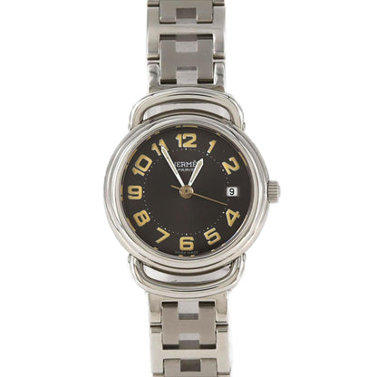 Herms Pullman Pu2.210 Stainless Steel Quartz Watch
