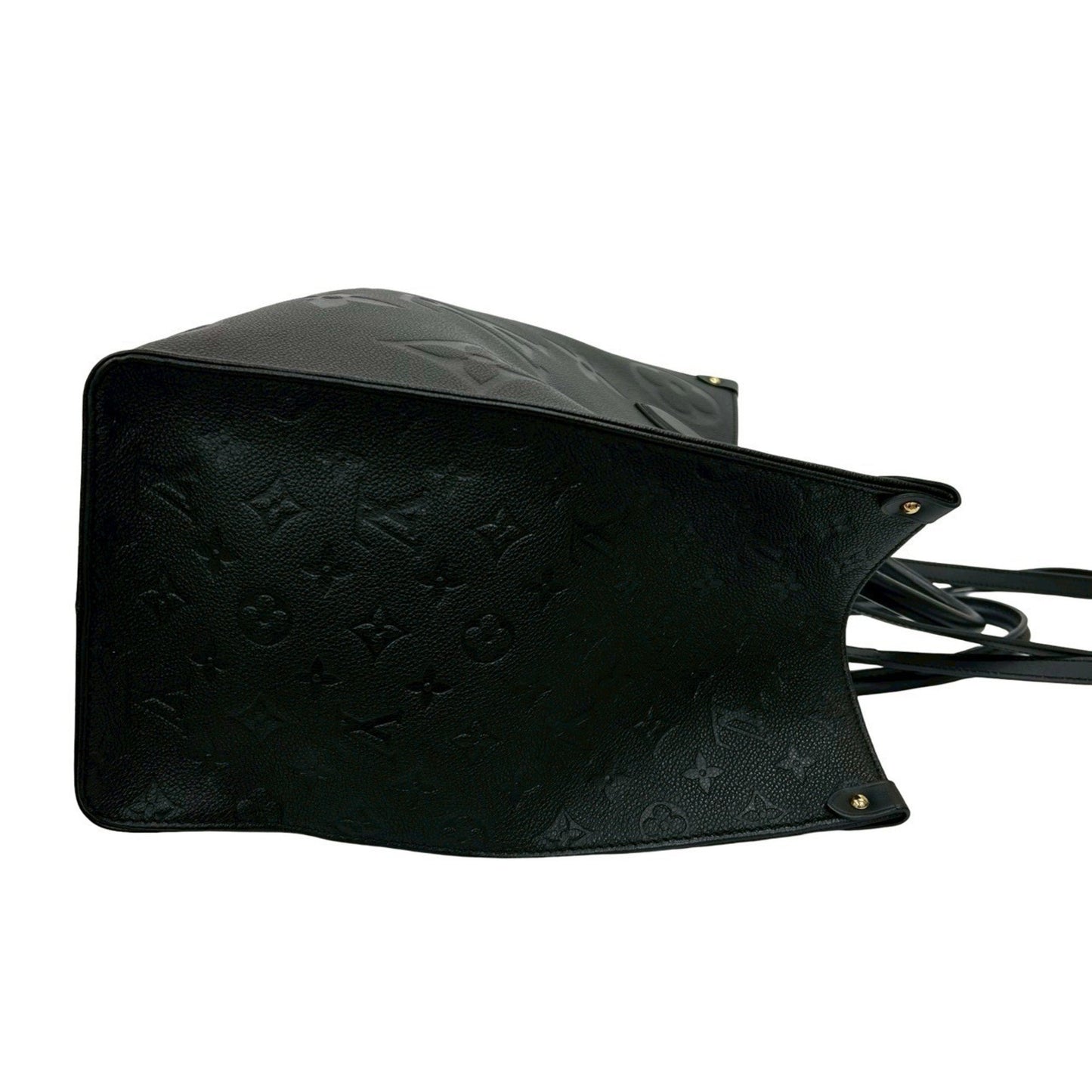 Louis Vuitton On The Go Gm Monogram Empreinte Leather Tote Bag