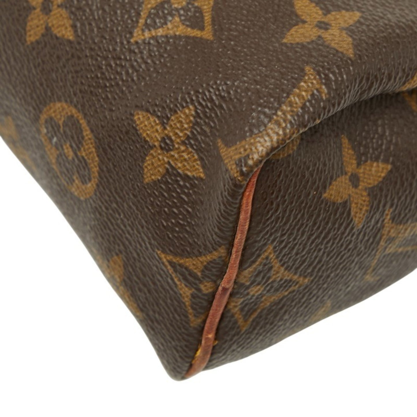 Louis Vuitton Monogram Mini Speedy Handbag/Shoulder Bag 2Way M41534 Brown Leather