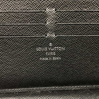 Louis Vuitton N60379 Damier Graphite Zippy Dragonne L-Shaped Long Wallet With Strap