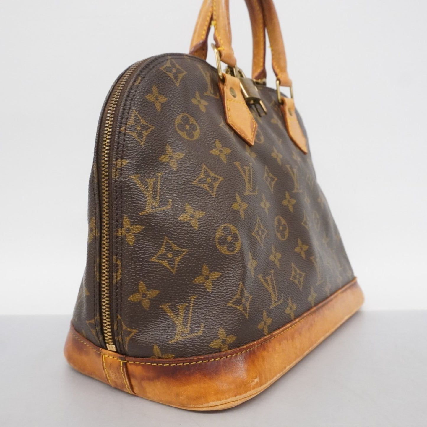 Louis Vuitton Monogram Alma Handbag M51130 Brown