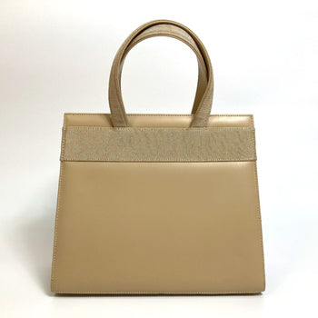 Salvatore Ferragamo Ba214178 2Way Shoulder Bag Hand Bag Beige