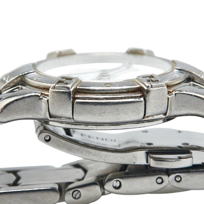 Fendi Horology Watch 3500L Quartz White Dial Stainless Steel
