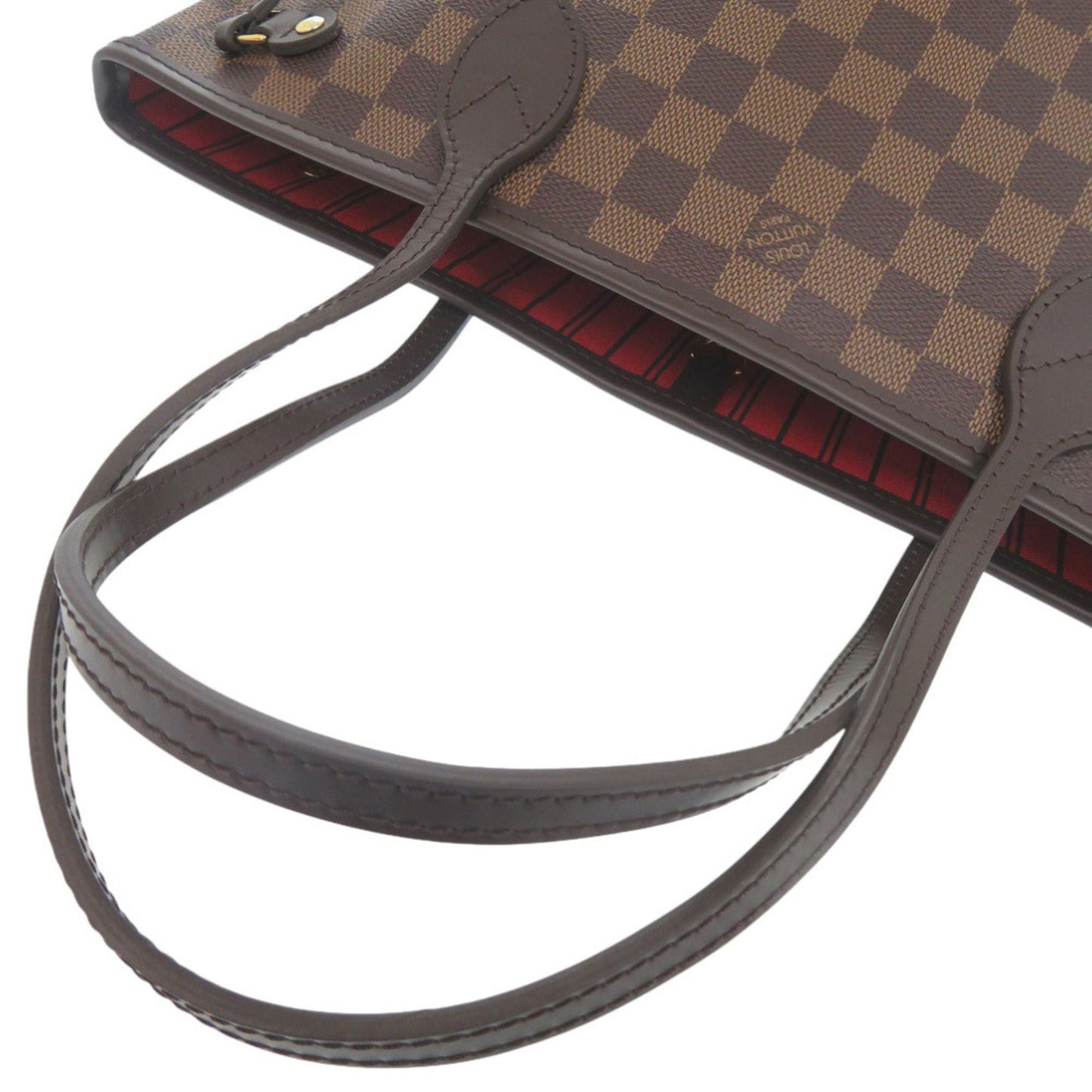 Like New Louis Vuitton Neverfull Pm Damier N40600 Tote Bag Lv 0399 Louis Vuitton