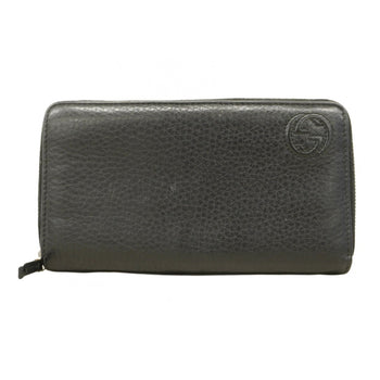Leather Gucci Long Wallet (Bi-Fold)