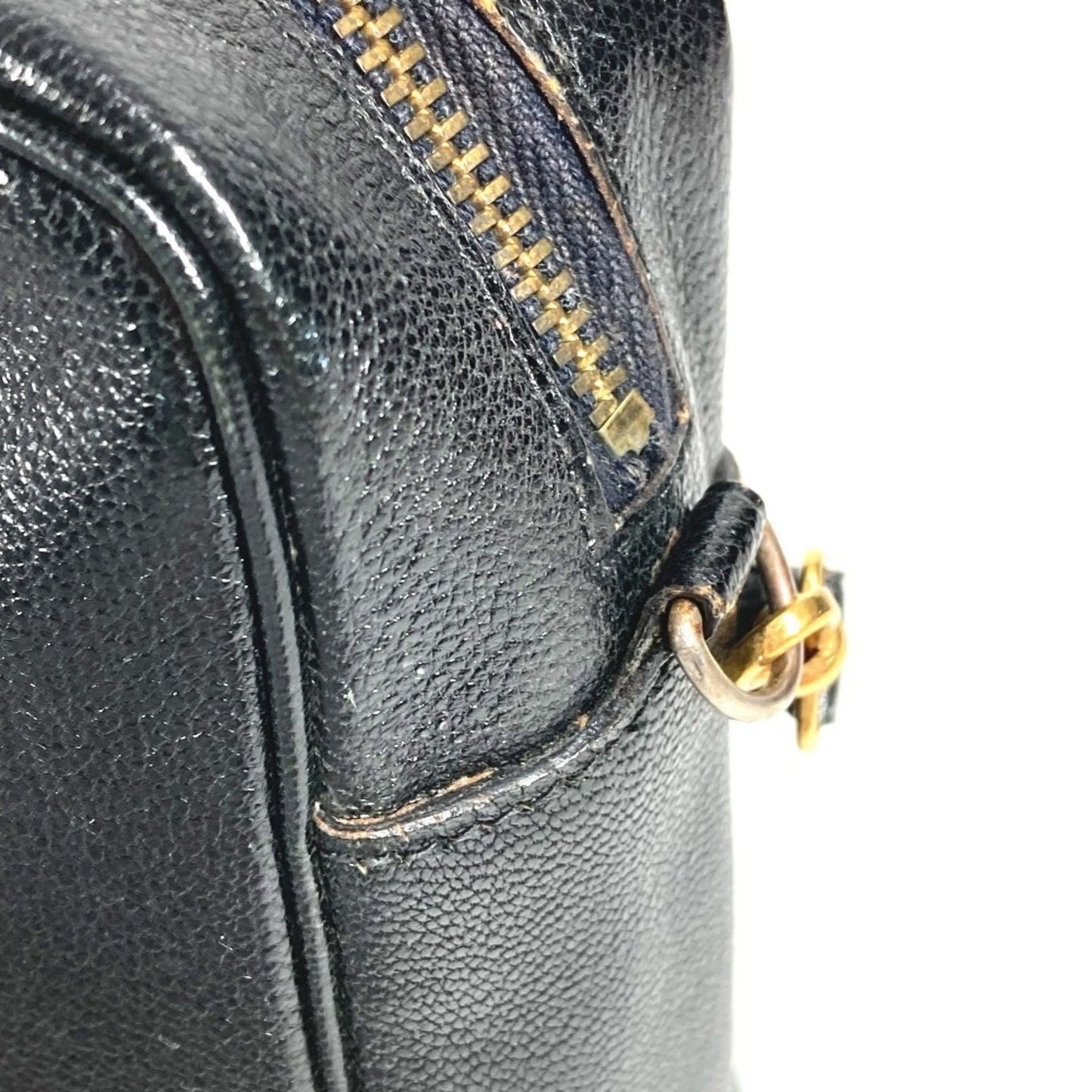 Hermes Jockey Horse Cheval Pochette Shoulder Bag In Black Leather