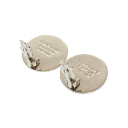 Hermes Serie Silver Earrings 0701 Hermes
