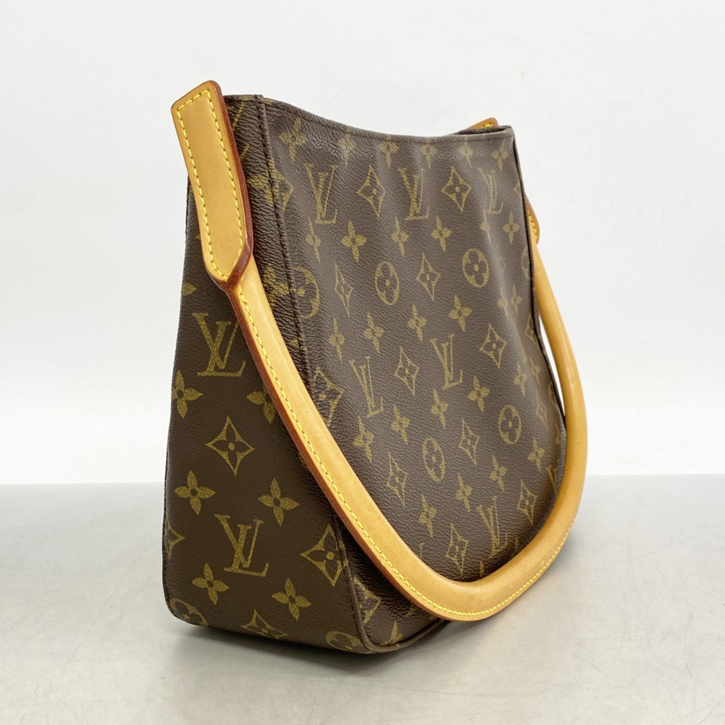 Louis Vuitton Monogram Looping Mm Shoulder Bag M51146 Brown