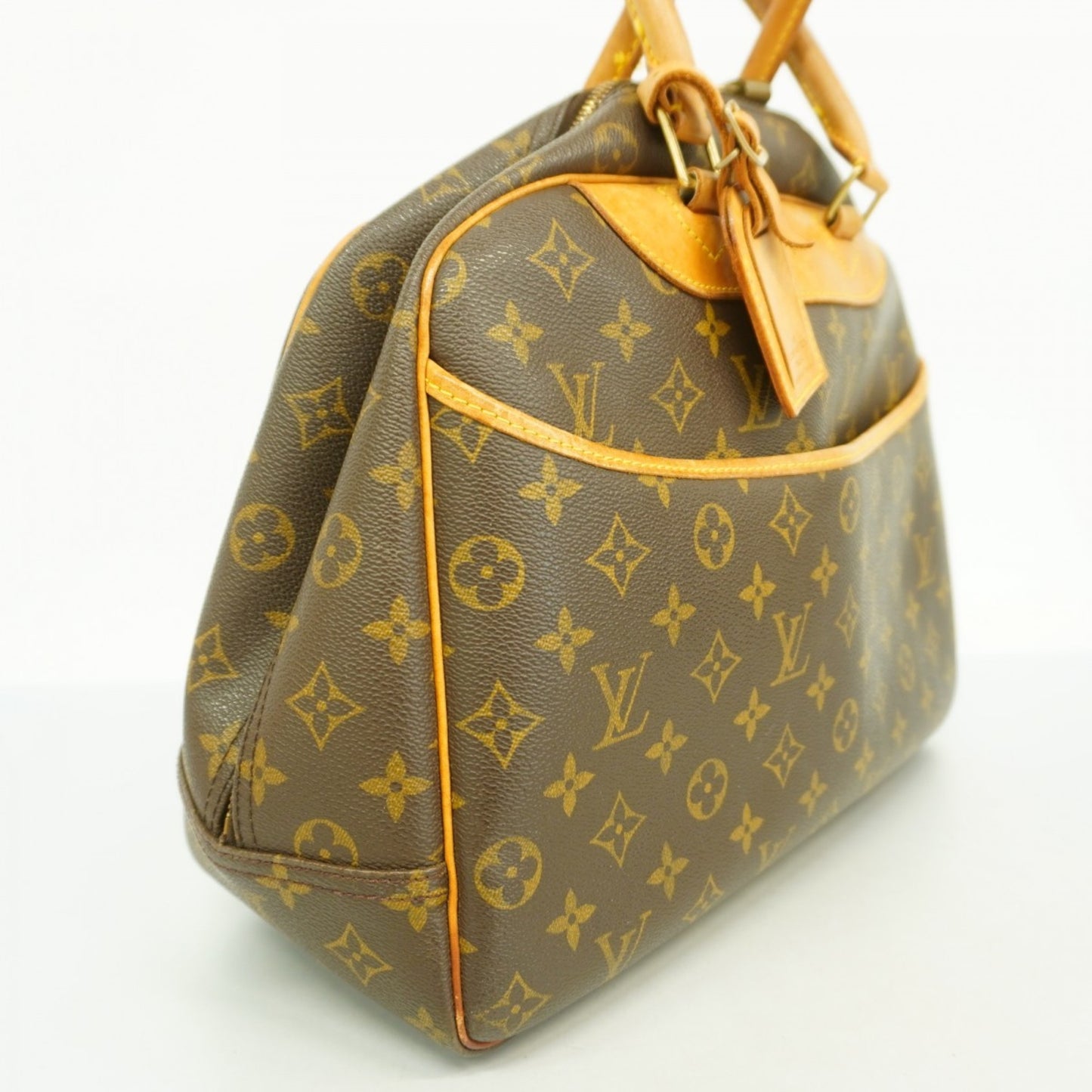 Louis Vuitton Monogram Deauville Handbag M47270 Brown
