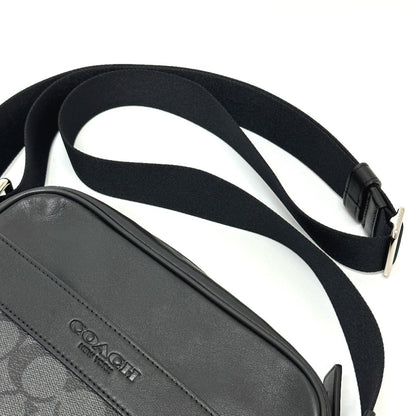 Coach F71764 Signature Houston Flight Shoulder Bag