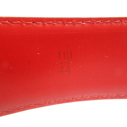 Louis Vuitton Epi Santur Classic Leather Belt With Gold Hardware