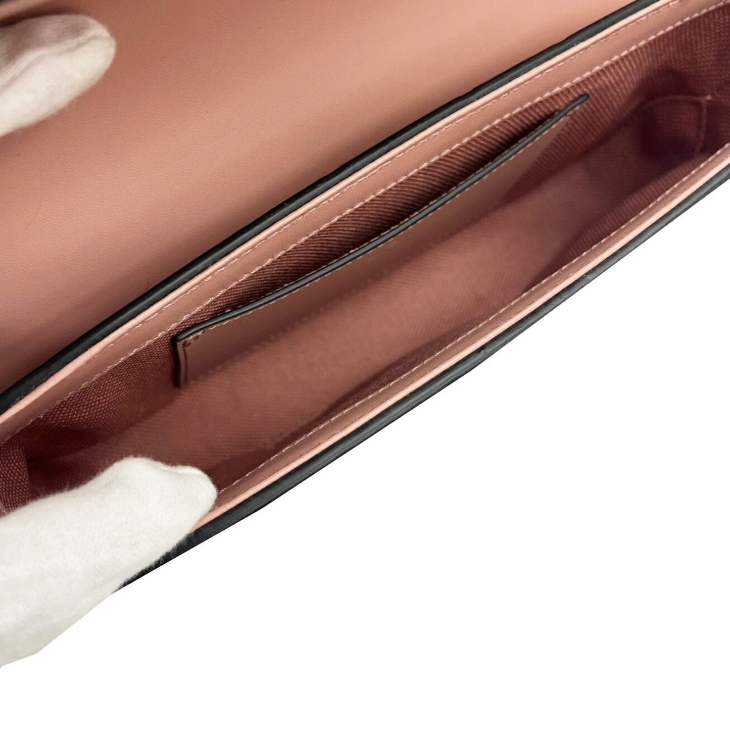 Gucci Super Mini Shoulder Bag 772794 Gg Leather Pink