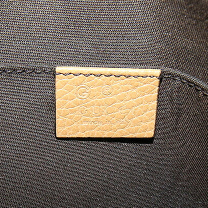 Gucci Handbag 341504 Light Brown Leather Shoulder Bag/Crossbody Bag