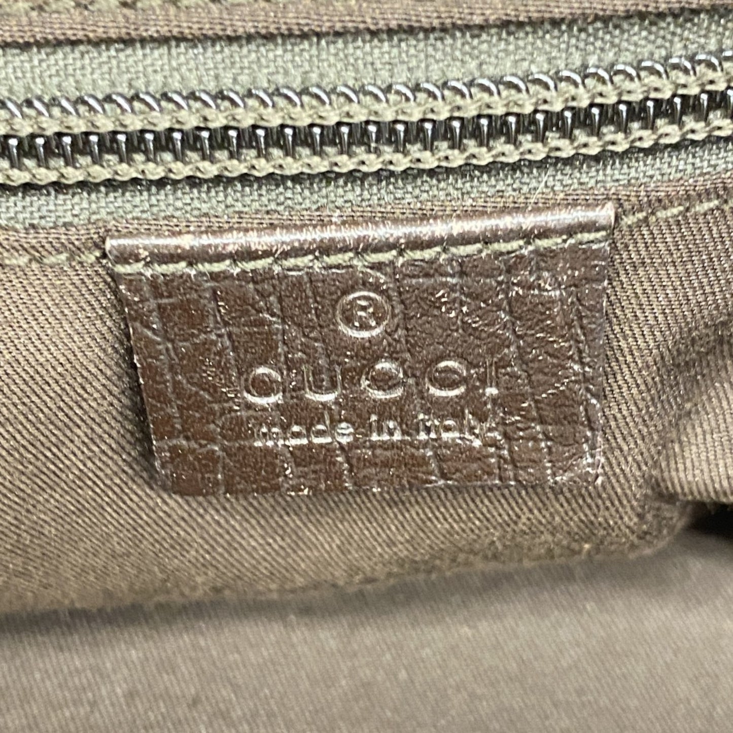 Gucci Gg Supreme Shoulder Bag 148476 Brown