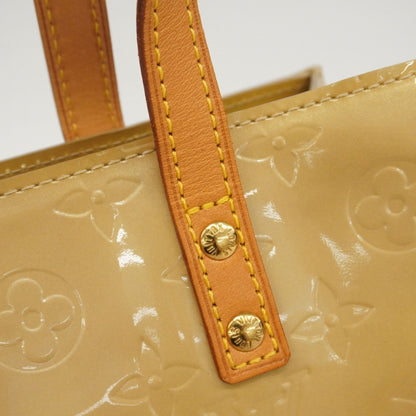 Louis Vuitton Vernis Reed Pm Handbag M91144 Beige