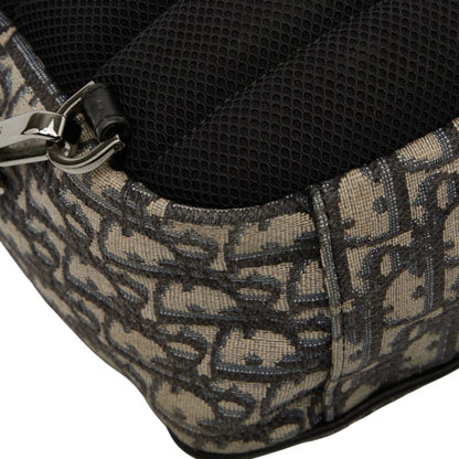 Christian Dior Dior Oblique Trotter Crossbody Shoulder Bag In Beige