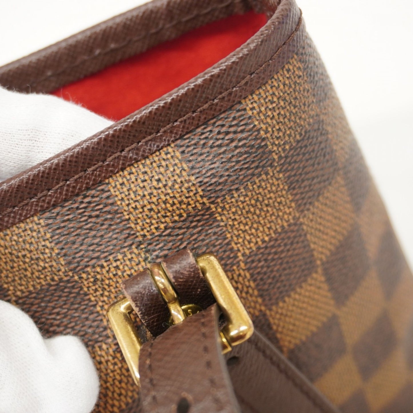 Louis Vuitton Damier Marais Tote Bag N42240 Ebene