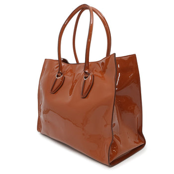 Tod'S Patent Leather Tote Bag Tod'S