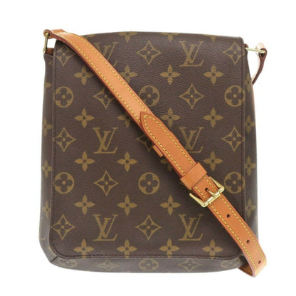 Louis Vuitton Monogram Musette Salsa Short Strap M51258 Shoulder Bag Brown 1329Louis Vuitton
