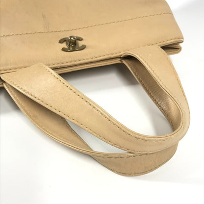 Chanel Turnlock Cc Coco Mark Tote Bag