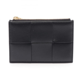 Bottega Veneta Cassette Coin Case Wallet Leather