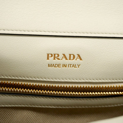 Prada Handbag Leather White