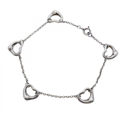Tiffany 5-Row Heart Bracelet
