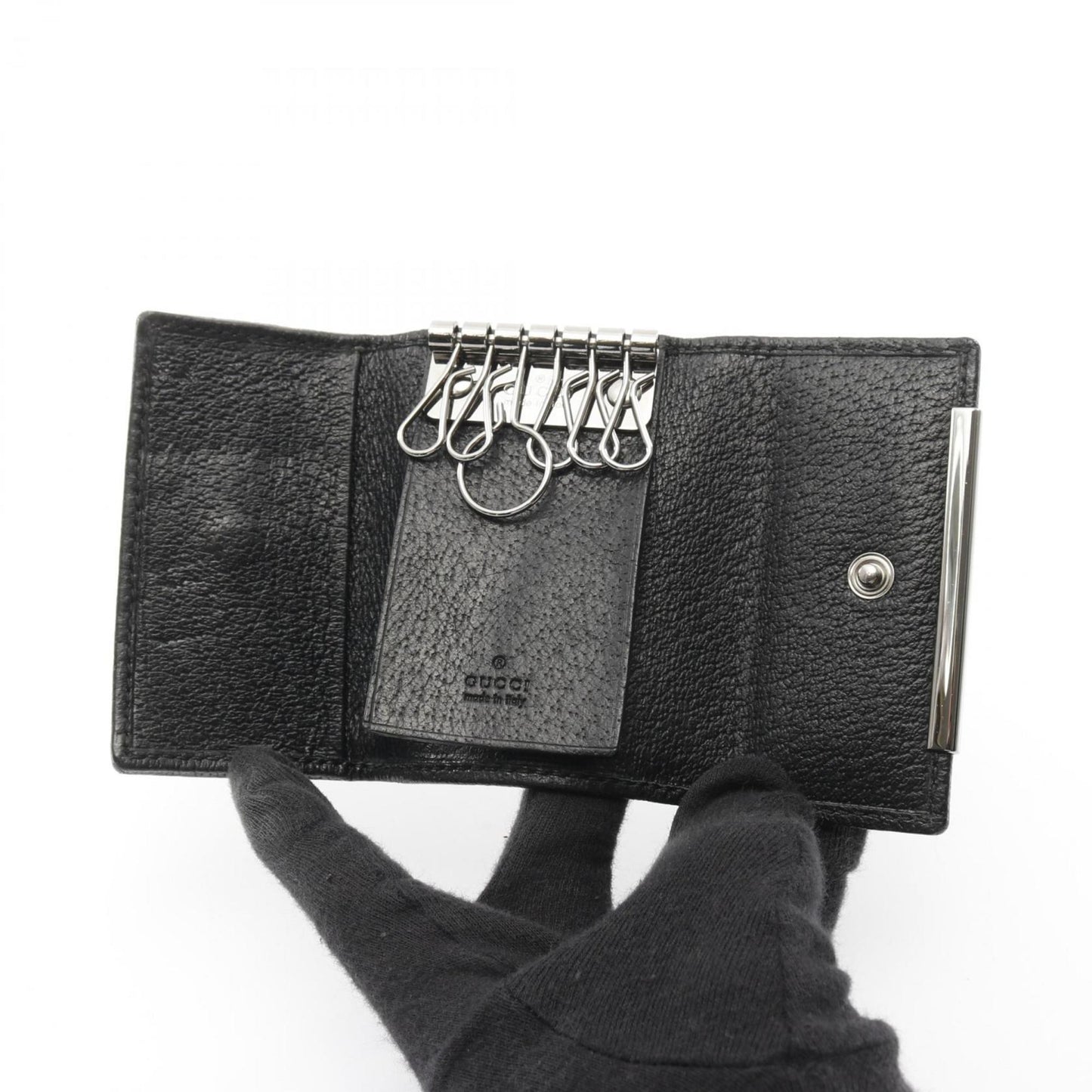 Gucci Gg Canvas Key Case