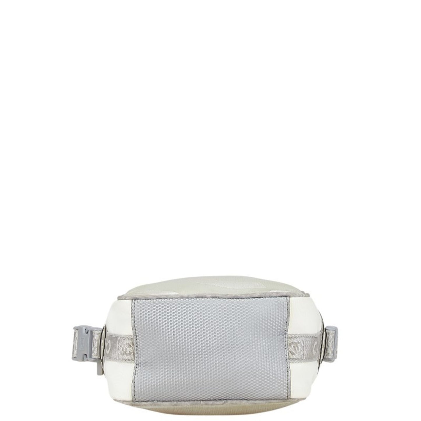 Chanel Sport Line Coco Mark Crossbody Shoulder Bag In White