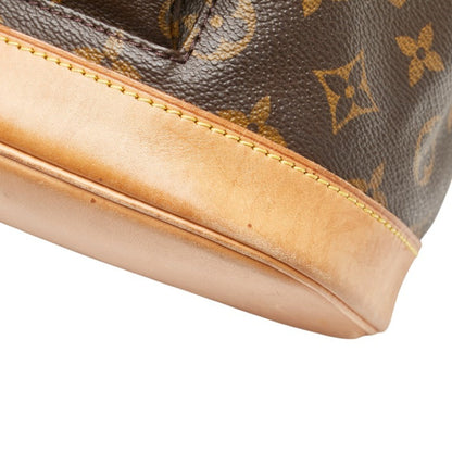 Louis Vuitton Monogram Montsouris Mm Backpack M51136 Brown Leather