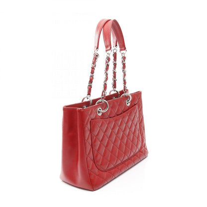 Chanel Matelasse Grand Shopping Gst Tote Bag In Calfskin Leather
