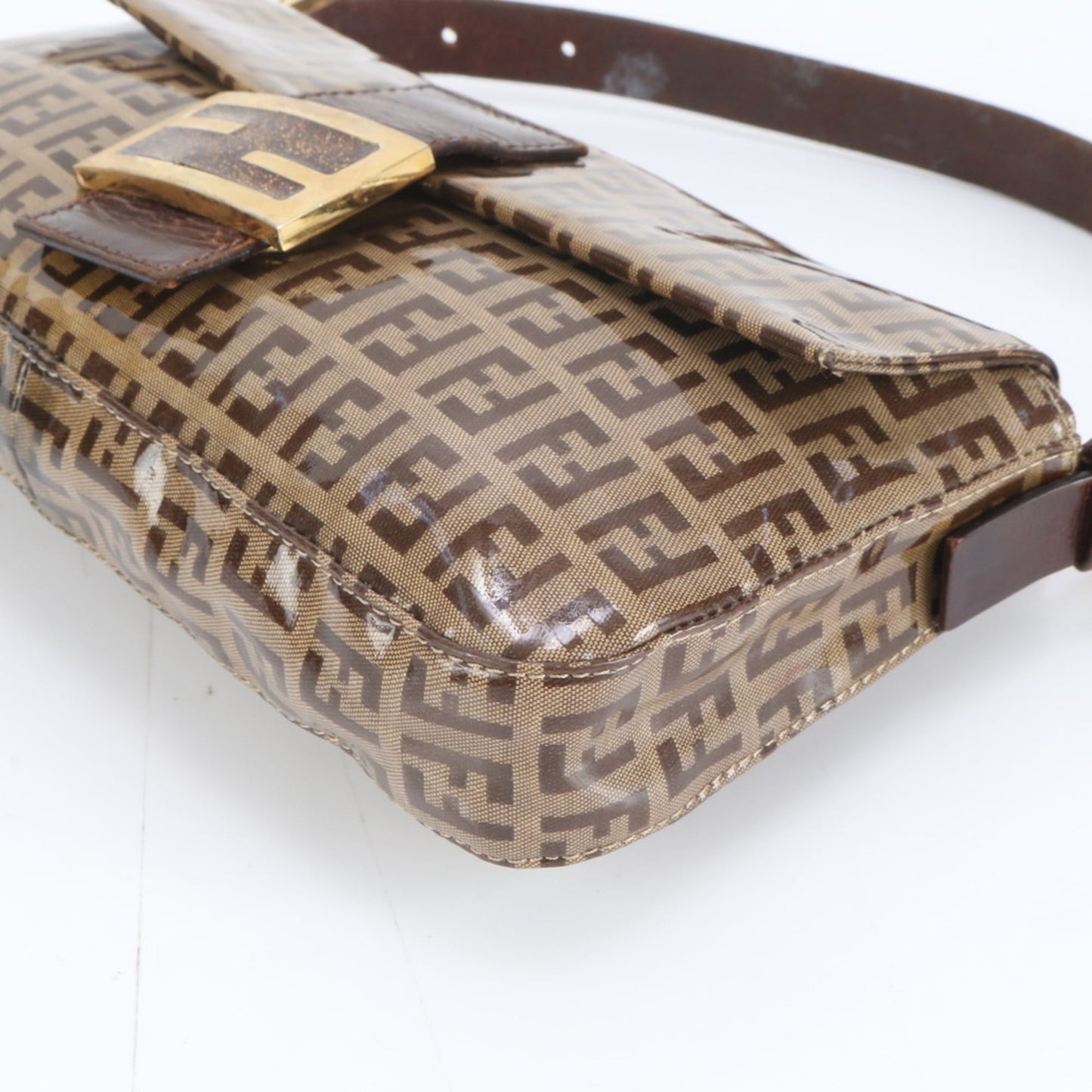 Coated Canvas - Fendi Handbag - Shoulder Bag Leather