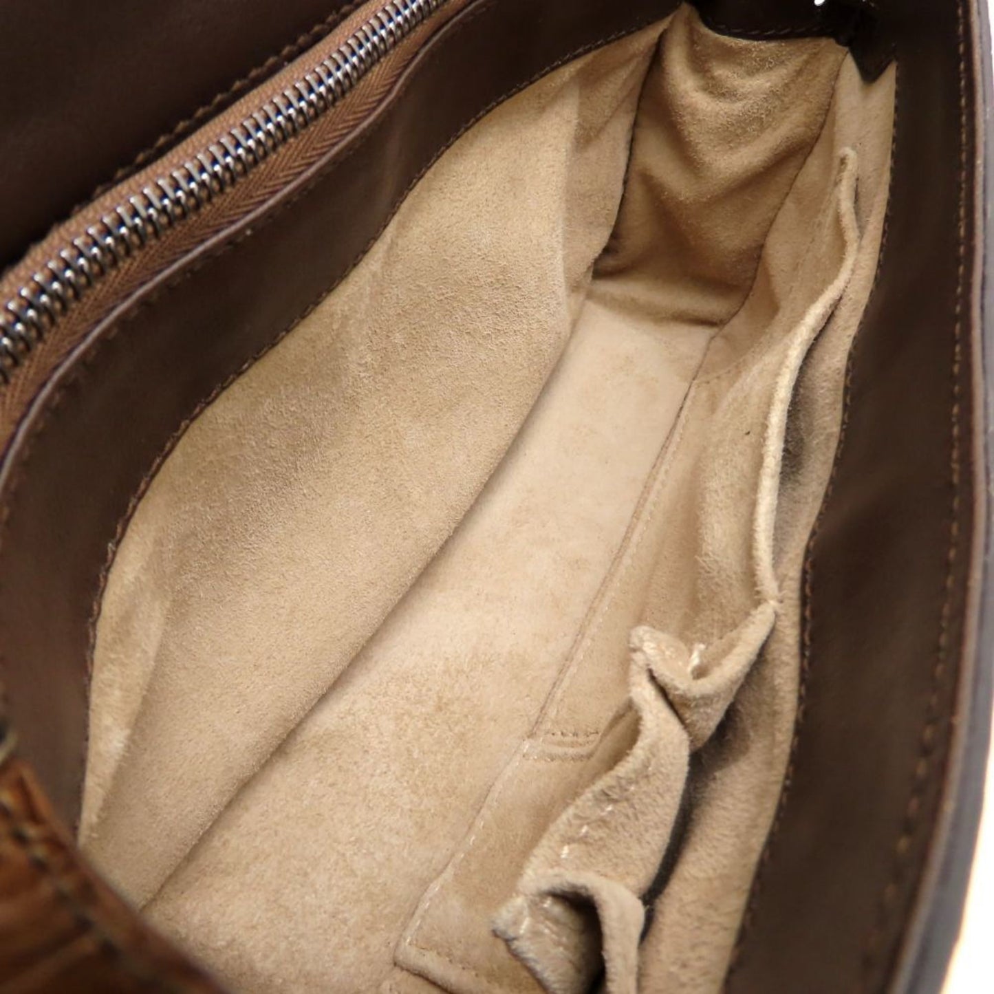 Salvatore Ferragamo Gancini Handbag In Embossed Leather