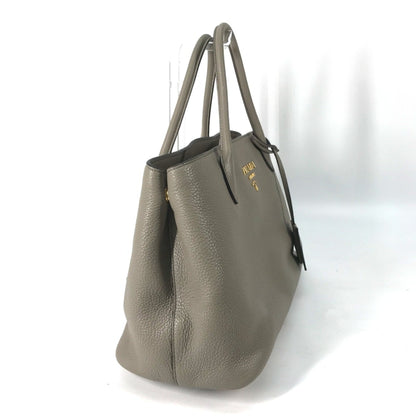 Prada 1Ba579 Logo 2Way Hand Bag Crossbody Shoulder Bag Shoulder Bag Gray