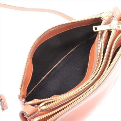 Celine Trio Small Leather Shoulder Bag