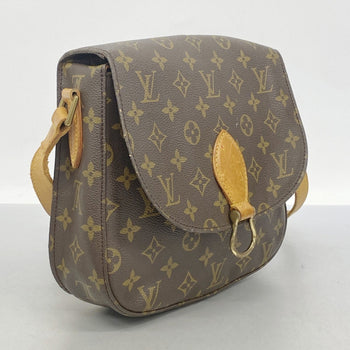 Louis Vuitton Monogram Cartouchiere Gm Shoulder Bag M51242 Brown