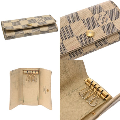 Louis Vuitton Damier Azur Canvas 4-Key Case