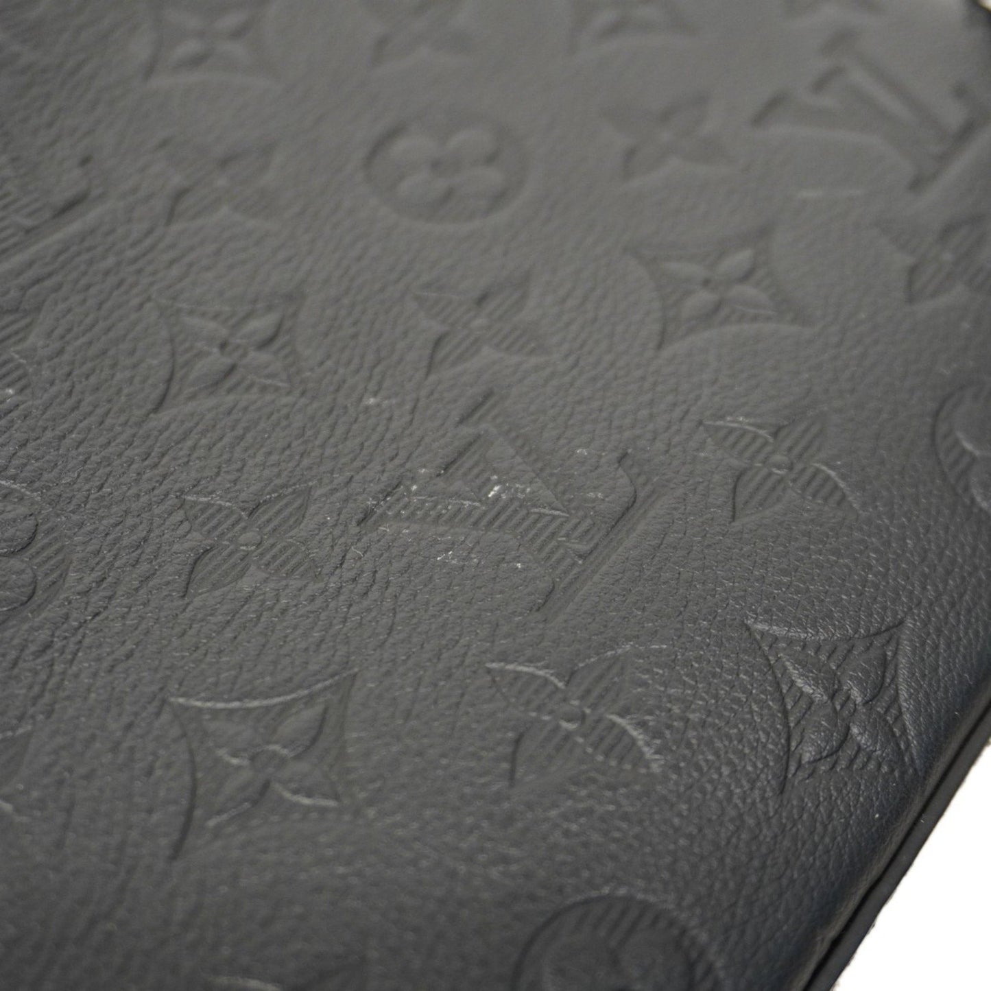 Louis Vuitton Monogram Shadow Trio Shoulder Bag M46602 Noir