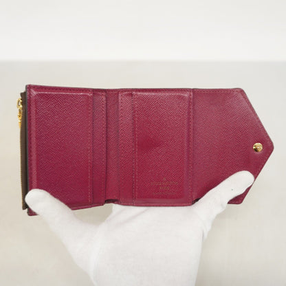 Louis Vuitton Monogram Portefeuille Zoe Tri-Fold Wallet M62932 Brown Fuchsia