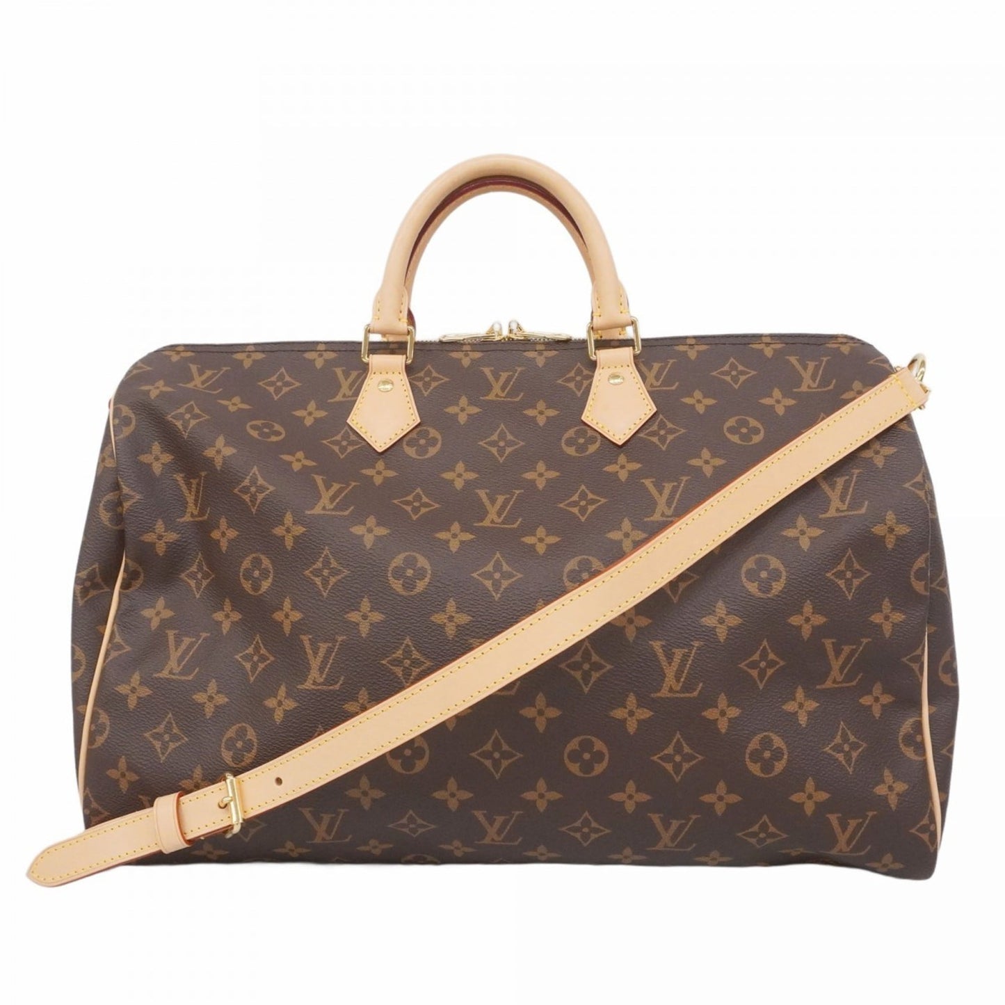 Louis Vuitton Monogram Speedy Bandouliere 40 Handbag M46982 Brown 2-Way Bag