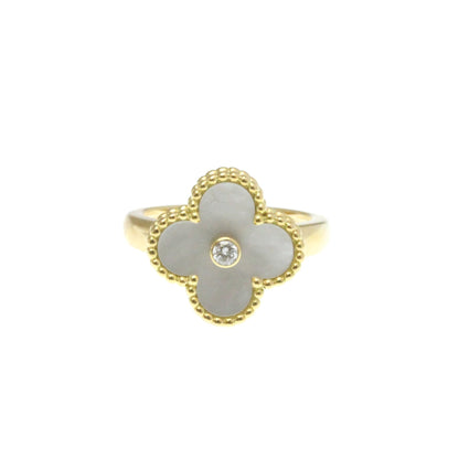 Van Cleef & Arpels Vintage Alhambra Yellow Gold (18K) Fashion Diamond