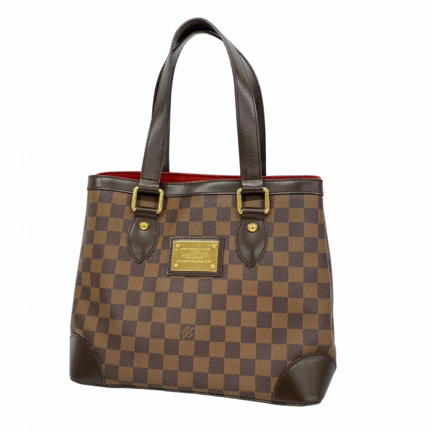Louis Vuitton Damier Hampstead Pm Tote Bag N51205 Ebene
