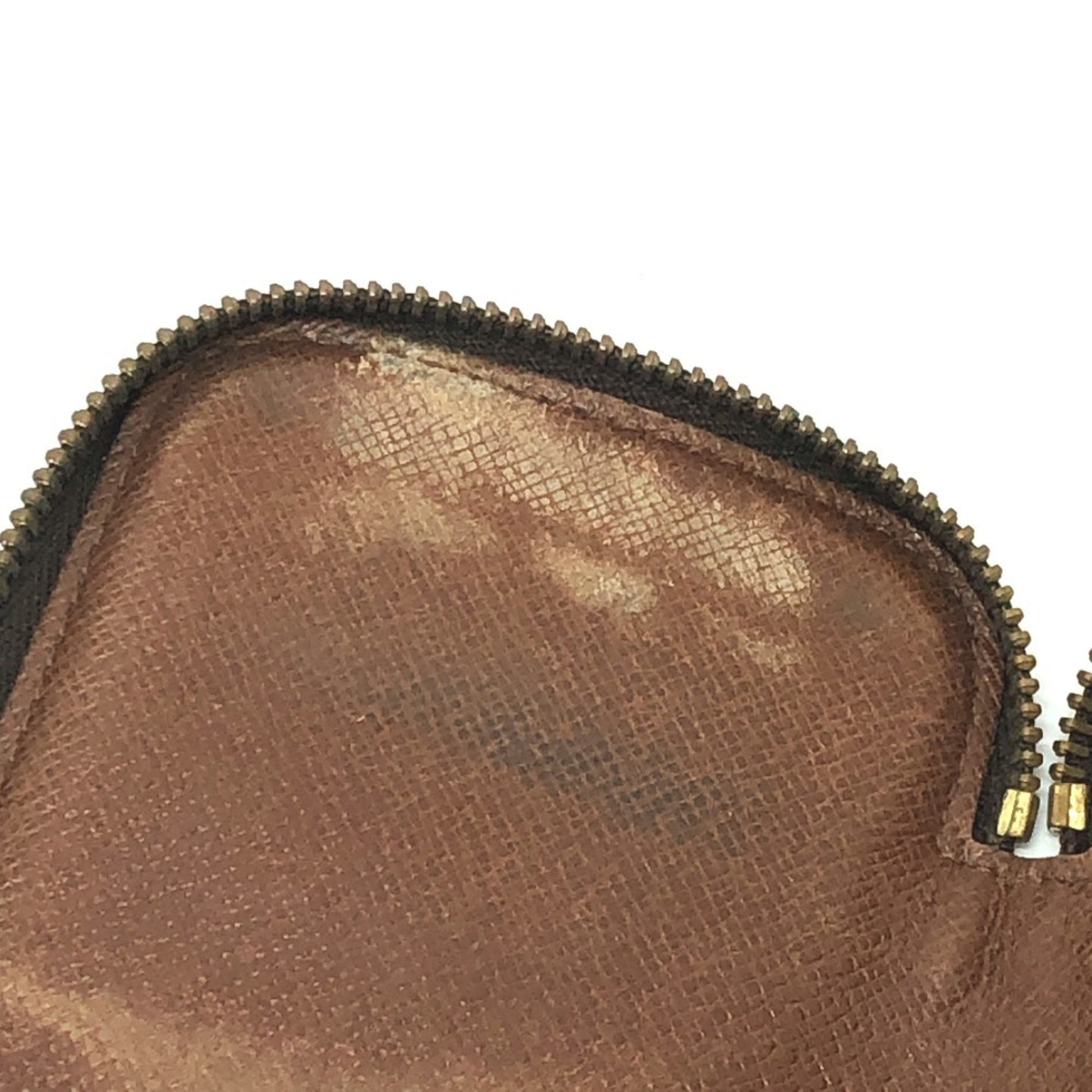 Louis Vuitton M62610 Monogram Canvas Pochette 6 Cls Round 6-Key Case In Brown