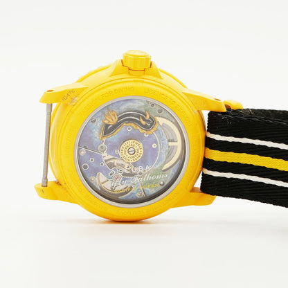 Swatch X Blancpain Pacific Ocean So35P100 White Dial