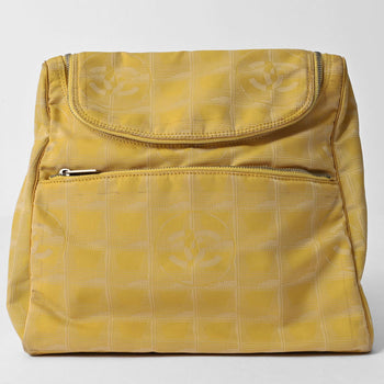 Chanel New Travel Line Shoulder Bag Yellow A15958