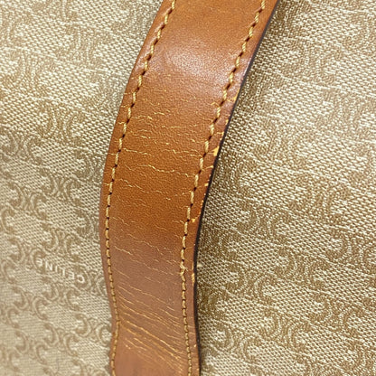 Celine Shoulder Bag Macadam Beige Light Brown