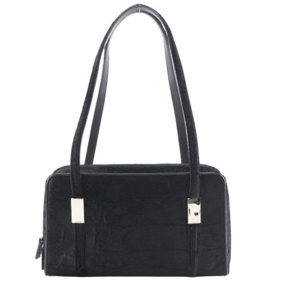 Gucci Old Gucci Tote Bag 000.2296.0528 Pony Black A5 Double