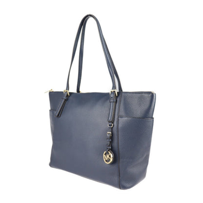 Michael Kors Jet Set Item Tote Bag 35H7Gttt9L Leather Navy Shoulder R2116103001179